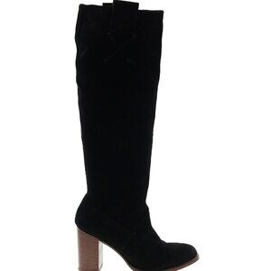 Jones Bootmaker Salina  heeled KNEE HIGH boots Black suede 38